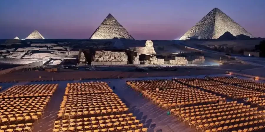 Pyramids Sound & Light Show with Private Transfer
